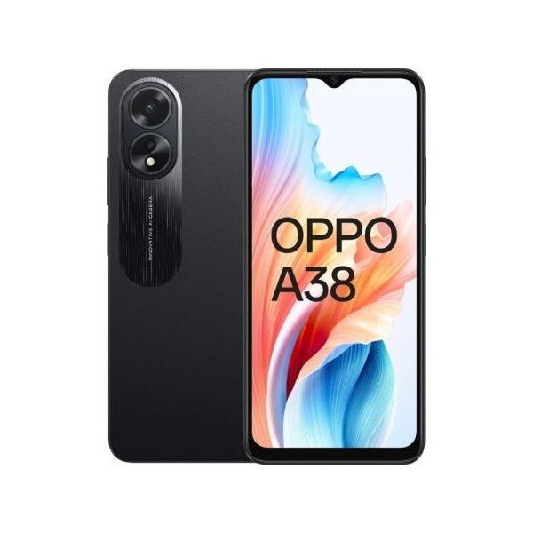 Smartphone Oppo A38 4GB/ 128GB/ 6.52"/ Negro Brillante