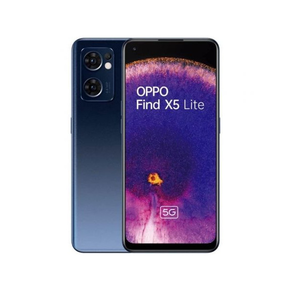 Smartphone Oppo Find X5 Lite 8GB/ 256GB/ 6.43"/ 5G/ Negro Estrellado