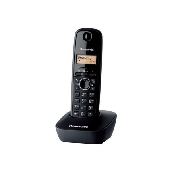 Teléfono Inalámbrico Panasonic KX-TG1611/ Negro