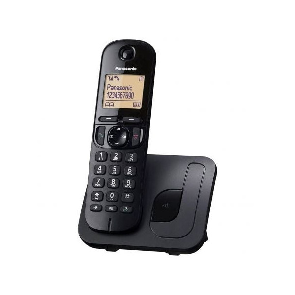 Teléfono Inalámbrico Panasonic KX-TGC210SPB/ Negro