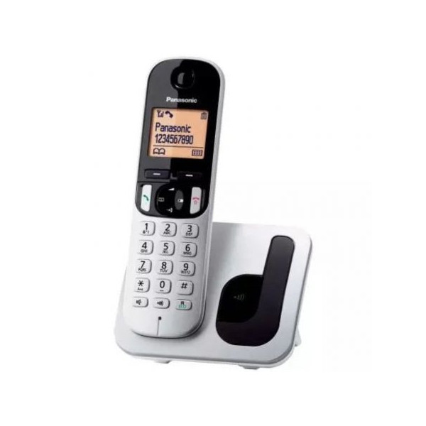 Teléfono Inalámbrico Panasonic KX-TGC210SP/ Plata