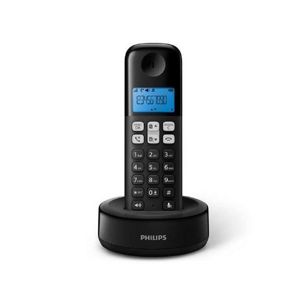 Teléfono Inalámbrico Philips D1611B/34/ Negro