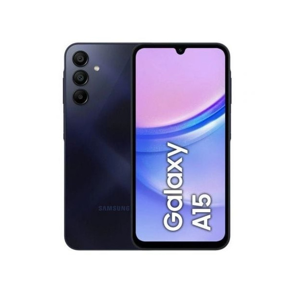 Smartphone Samsung Galaxy A15 LTE 4GB/ 128GB/ 6.5"/ Negro Azul