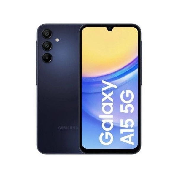 Smartphone Samsung Galaxy A15 4GB/ 128GB/ 6.5"/ 5G/ Negro Azul