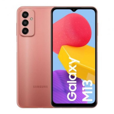 Smartphone Samsung Galaxy M13 4GB/ 64GB/ 6.6"/ Naranja Cobre