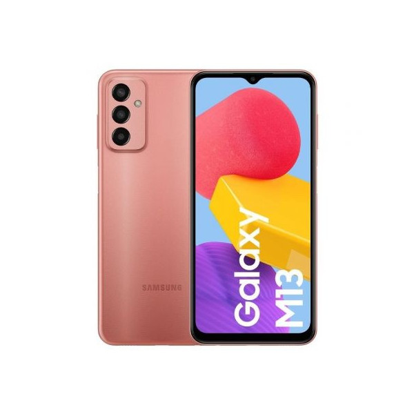 Smartphone Samsung Galaxy M13 4GB/ 64GB/ 6.6"/ Naranja Cobre