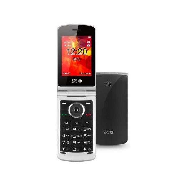 Teléfono Móvil SPC Opal para Personas Mayores/ Negro