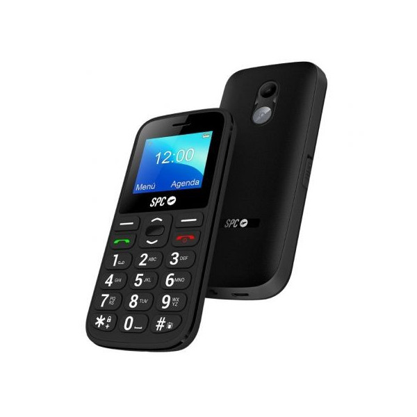 Teléfono Móvil SPC Fortune 2 4G para Personas Mayores/ Negro