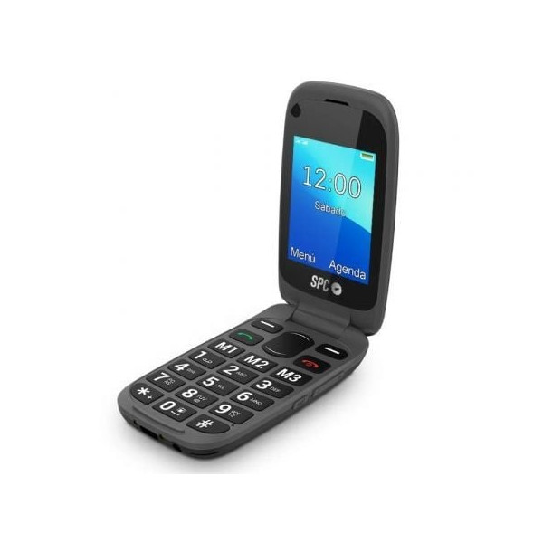 Teléfono Móvil SPC Harmony 4G para Personas Mayores/ Negro