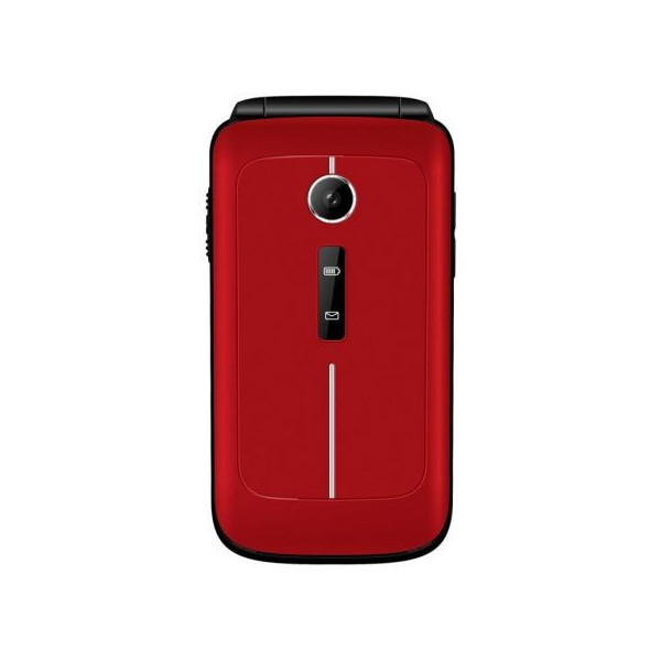 Teléfono Móvil Telefunken S430 para Personas Mayores/ Rojo