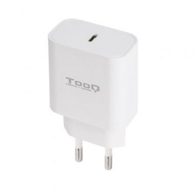 Cargador de Pared TooQ TQWC-PDUSBC20W/ 1xUSB Tipo-C/ 20W