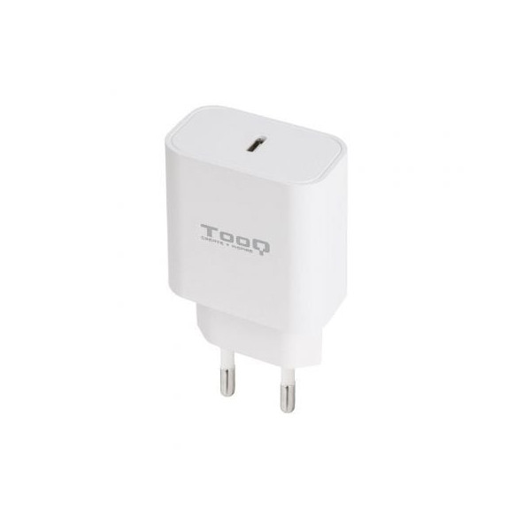 Cargador de Pared TooQ TQWC-PDUSBC20W/ 1xUSB Tipo-C/ 20W