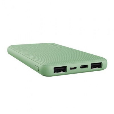 Powerbank 10000mAh Trust Primo ECO/ 15W/ Verde