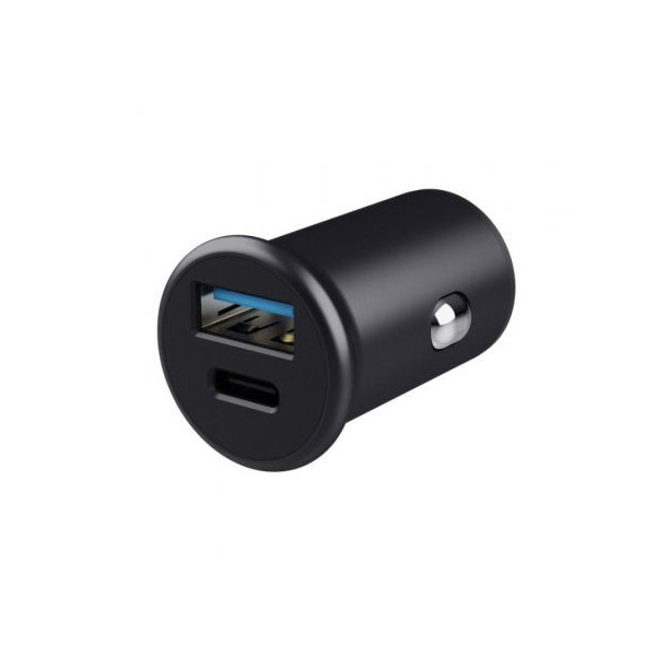 Cargador de Coche Trust Maxo/ 1xUSB-Tipo C/ 1xUSB/ 38W