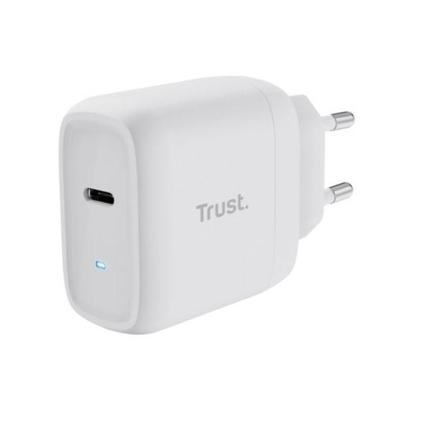 Cargador de Pared Trust Maxo 45W/ 1xUSB Tipo-C/ 45W