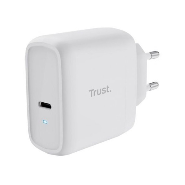 Cargador de Pared Trust Maxo 65W/ 1xUSB Tipo-C/ 65W