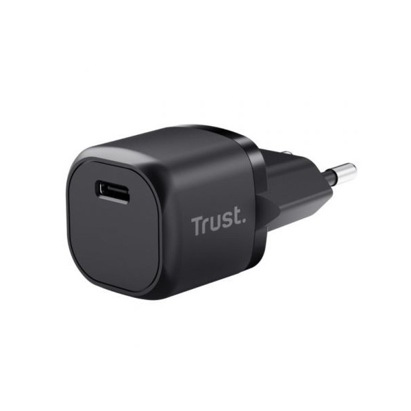 Cargador Compacto Trust Maxo/ 1xUSB Tipo-C/ 20W