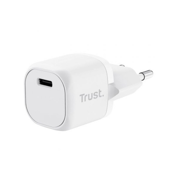 Cargador Compacto Trust Maxo/ 1xUSB Tipo-C/ 20W