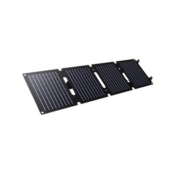 Panel Solar Portátil Trust Zuny/ 1xUSB Tipo-C/ 1xUSB/ 40W