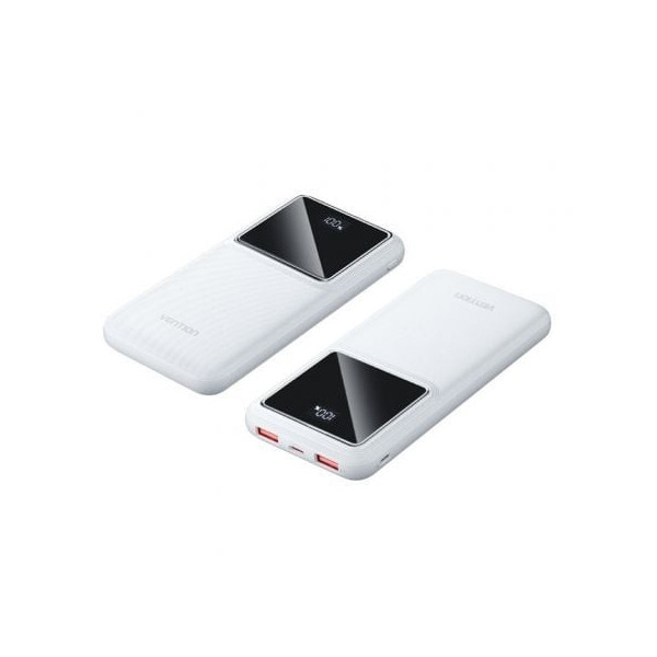 Powerbank 10000mAh Vention FHKW0/ 22.5W/ Blanca