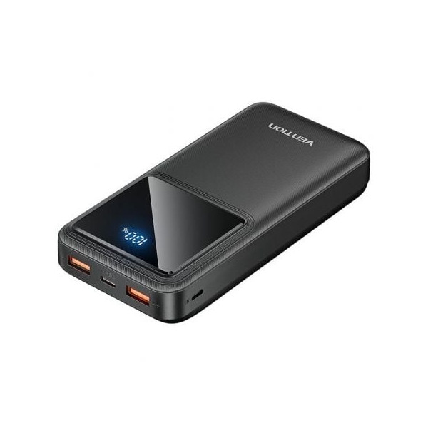 Powerbank 20000mAh Vention FHLB0/ 22.5W/ Negra