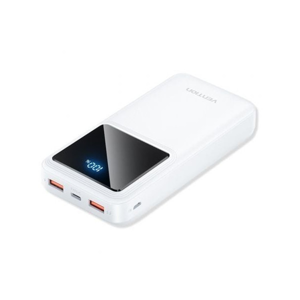 Powerbank 20000mAh Vention FHLW0/ 22.5W/ Blanca