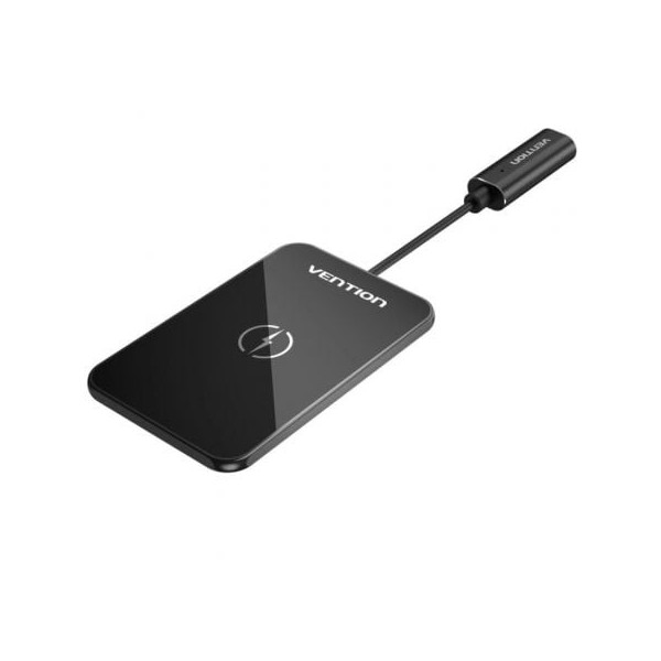 Cargador Inalámbrico Vention FGBBAG/ 1xUSB Tipo-C/ 15W