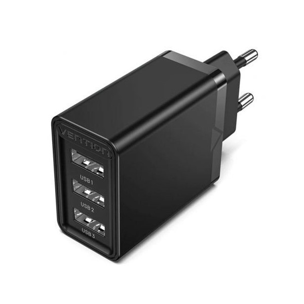 Cargador de Pared Vention FEAB0-EU/ 3xUSB