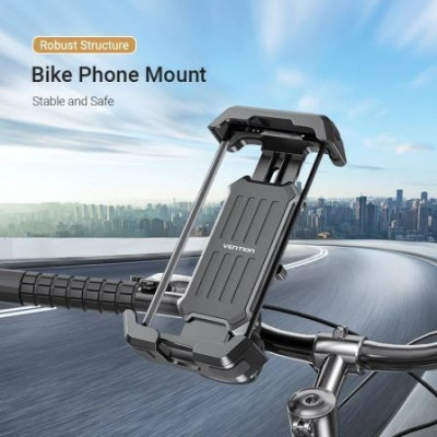 Soporte de Smartphone para Bici Vention KSFB0/ Negro