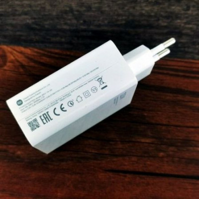 Cargador de Pared Xiaomi Charging Combo (Tipo-A)/ 1xUSB + Cable USB Tipo-C/ 120W