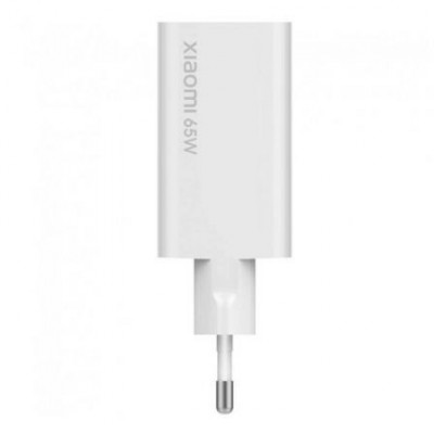 Cargador de Pared Xiaomi Mi 65W Fast Charger with GaN Tech 1xUSB Tipo-C/ 1xUSB A/ 65W