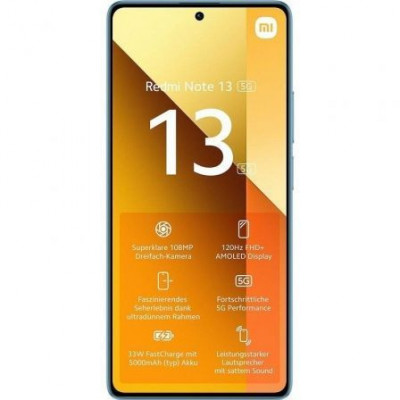 Smartphone Xiaomi Redmi Note 13 6GB/ 128GB/ 6.67"/ 5G/ Azul