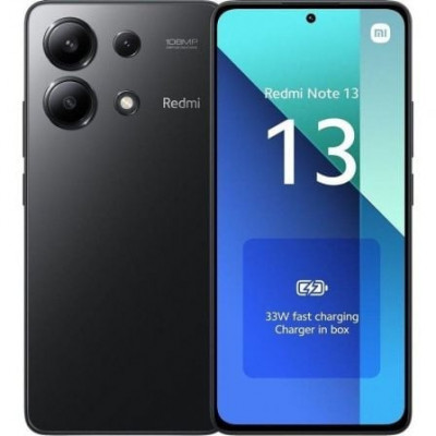 Smartphone Xiaomi Redmi Note 13 8GB/ 128GB/ 6.67"/ Negro