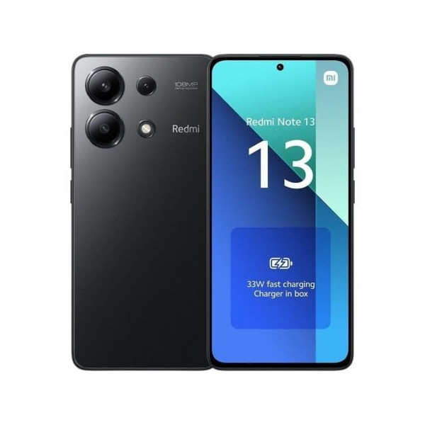 Smartphone Xiaomi Redmi Note 13 8GB/ 128GB/ 6.67"/ Negro