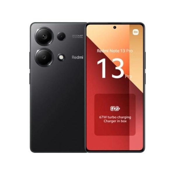 Smartphone Xiaomi Redmi Note 13 Pro 12GB/ 512GB/ 6.67"/ Negro