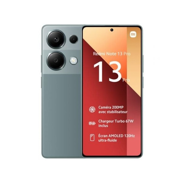 Smartphone Xiaomi Redmi Note 13 Pro 12GB/ 512GB/ 6.67"/ Verde