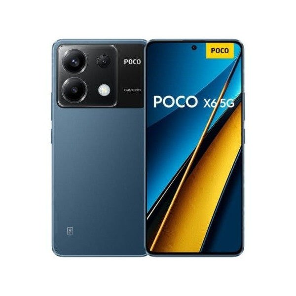 Smartphone Xiaomi POCO X6 8GB/ 256GB/ 6.67"/ 5G/ Azul