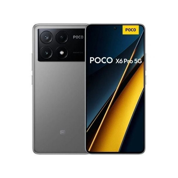 Smartphone Xiaomi POCO X6 Pro 12GB/ 512GB/ 6.67"/ 5G/ Gris