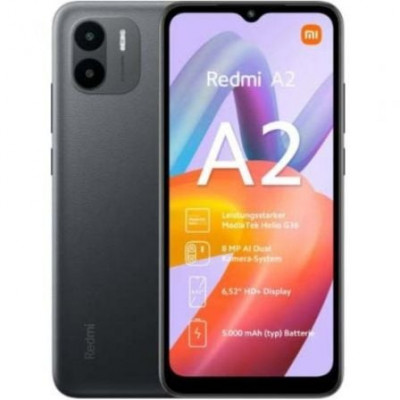 Smartphone Xiaomi Redmi A2 3GB/ 64GB/ 6.52"/ Negro