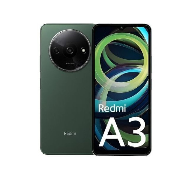 Smartphone Xiaomi Redmi A3 3GB/ 64GB/ 6.71"/ Verde Oliva