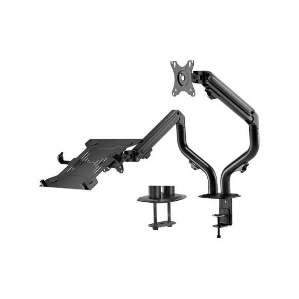 Soporte de Mesa Orientable/ Inclinable DTL32TSR-195 para TV y Portátil de 17-32"