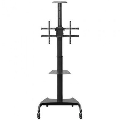 Soporte de Pie Inclinable/ Giratorio con Ruedas y Manivela Aisens FT70TE-169 para TV 37-70"/ hasta 50kg