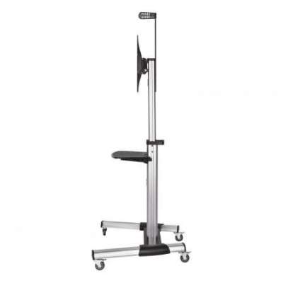 Soporte de Pie Inclinable con Ruedas Aisens FT70TRE-037 para TV 37-70"/ hasta 50kg