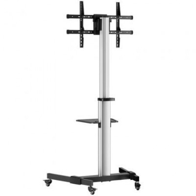 Soporte de Pie Inclinable con Ruedas Aisens FT86TRE-197 para TV 37-86"/ hasta 50kg