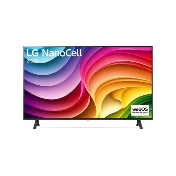 Televisor LG NanoCell 43NANO82T6B 43"/ Ultra HD 4K/ Smart TV/ WiFi