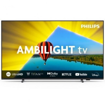 Televisor Philips 50PUS8079 50"/ Ultra HD 4K/ Ambilight/ Smart TV/ WiFi