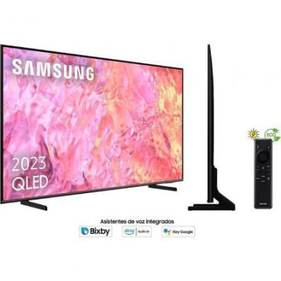 Televisor Samsung QLED TQ55Q64CAU 55"/ Ultra HD 4K/ Smart TV/ WiFi