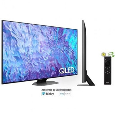 Televisor Samsung QLED TQ65Q80CAT 65"/ Ultra HD 4K/ Smart TV/ WiFi