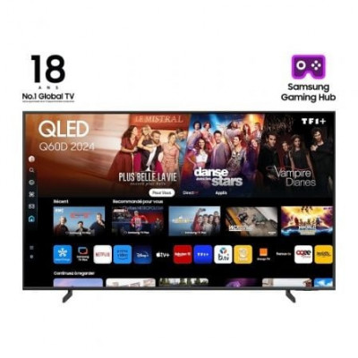 Televisor Samsung QLED Q60D TQ85Q60CAU 85"/ Ultra HD 4K/ Smart TV/ WiFi