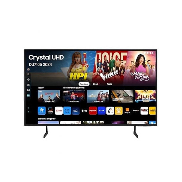 Televisor Samsung Crystal UHD TU43DU7105 43"/ Ultra HD 4K/ Smart TV/ WiFi